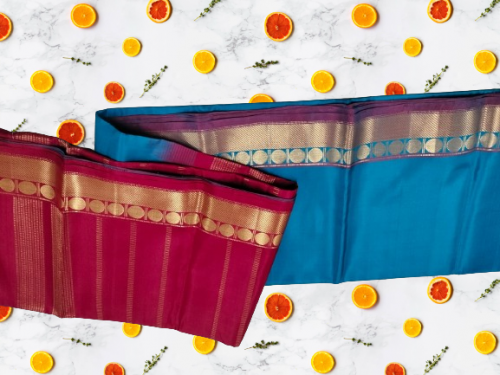 SOFT SILK SAREE WITH BLOUSE